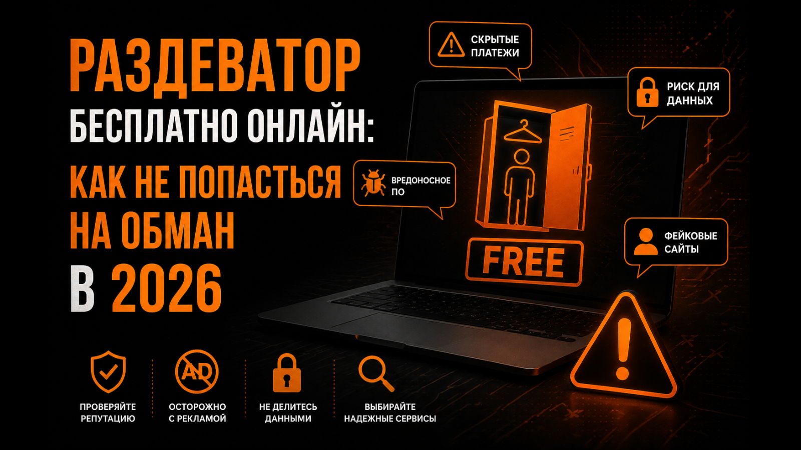 Раздеватор бесплатно онлайн: как не попасться на обман в 2026